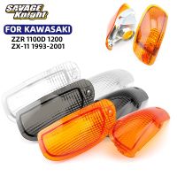 Motorcycle Turn Signals Light For KAWASAKI ZZR 1100D 1200 ZX11 NINJA ZZR1100D ZZR1200 LED Indicator Blinker Cover Housing