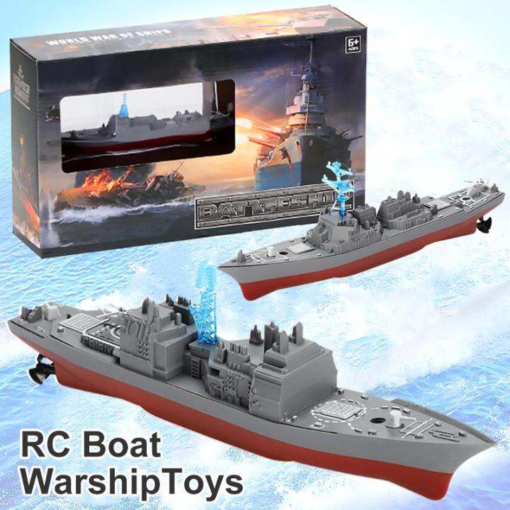 Creative RC Cruiser Destroyer Model Remote Control Warship Toy RC Cruiser Destroyer Model