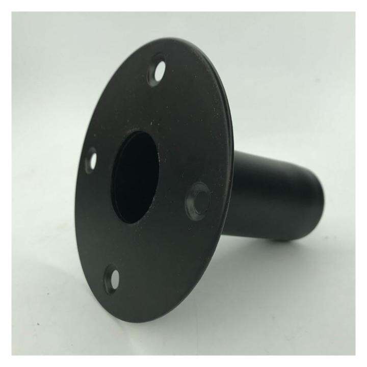 METAL PLUNGER FOR SPEAKER STAND or TRIPOD, 4 MOUNTING HOLES, HEAVY DUTY