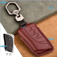 เคสฝาครอบกุญแจ Kunci Remote Mobil หนังแท้สำหรับ Lexus ES300h ES200 ES350 ES260 LS350 LS500h Fob 2018 2019 Zai29557 2020