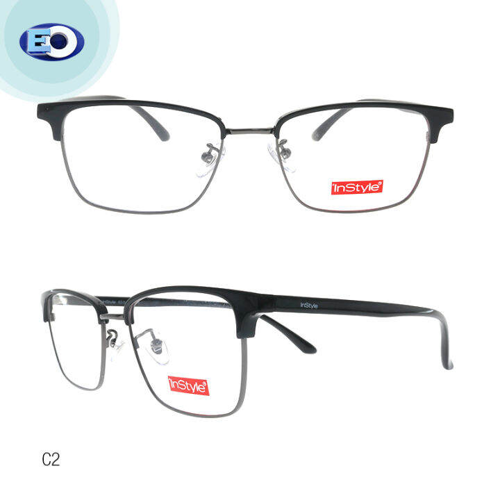 Eo Instyle In21007 Frame With Multicoated Lens Non Graded Eyeglasses For Men And Women Lazada Ph 1450