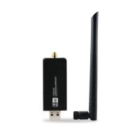 【♘COD Free Cas♘】 baijiangyong Dual Band 2.4G/5G Wifi อะแดปเตอร์ Usb3.0ชิป Rtl8812au ไร้สาย Ac เสาอากาศกำลังส่งสูงการ์ดเน็ตเวิร์คสำหรับบนตักโต๊ะ