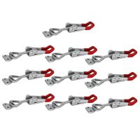 10Pcs Adjustable Toolbox Case Metal Toggle Latch Catch Clasp Quick Release Clamp Anti- Push Pull Toggle Clamp Tools