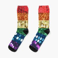 Sequins Socks Compression Stockings Women