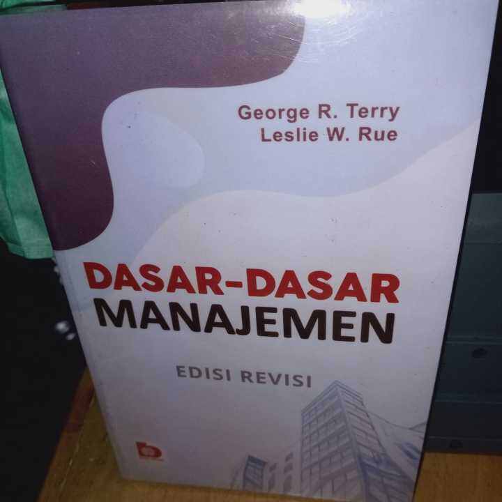 Dasar-dasar Manajemen Edisi Revisi By George R.Terry | Lazada Indonesia