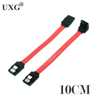 Hots sale 10cm 7Pin 7P SATA 3.0 Cable Serial ATA Short DATA Cable for HDD SSD Cord line 7pin sata short cable 0.1m