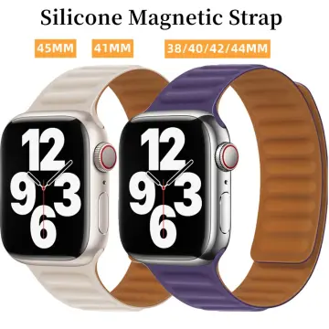 www.Nuroco.com - Stainless steel strap for apple watch band 44mm/ 40mm/  42mm/ 38mm link bracelet