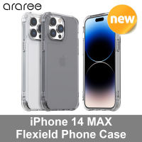 ARAREE iPhone 14 MAX Flexield Phone Bumper Case Flat Camera วัสดุ TPU เกาหลี