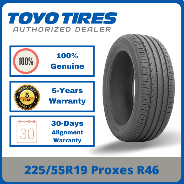 225/55R19 Toyo Tires Proxes R46 (Japan) *Year 2022 | Lazada