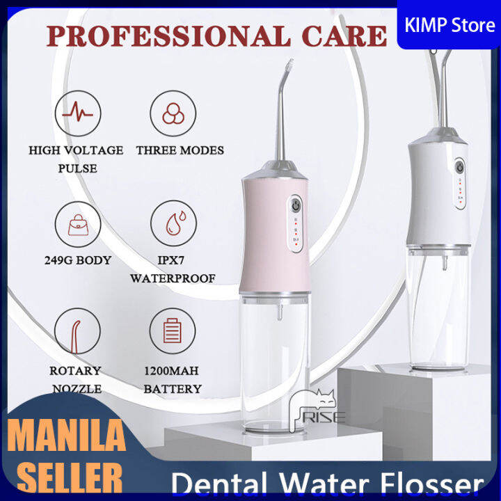 【Ship from Manila】Portable Power Water Flosser Dental Water Floss for