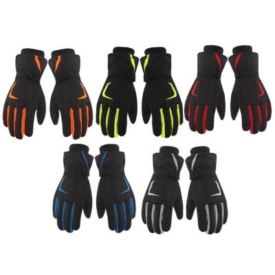 Outdoor Warm Gloves Warm Snowboard Gloves Cycling Gloves with Non Slip Cloth Soft Running Gloves for Adults Riders way