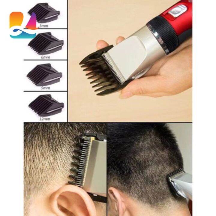 Cod Boxin 8088 Quiet Hair Clippers Cordless Rechargeable Razor Lazada PH