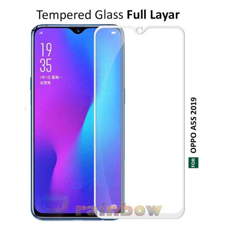 tempered glass hp oppo a5s