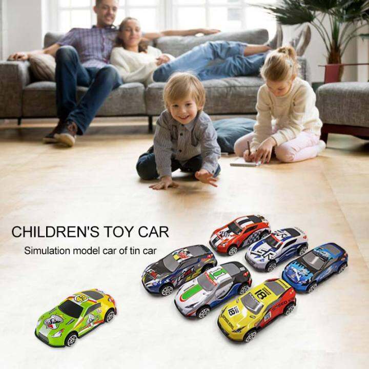 6pcs-set-toy-racing-car-alloy-iron-shell-taxi-model-inertia-sliding-rail-car-mini-small-gift-toys-for-children-boys