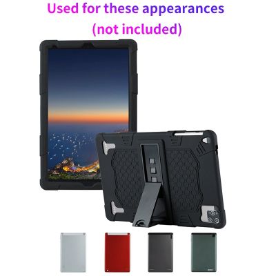 10.1 Inch Tablet Case Silicone Case Tablet Stand Universal Tablet Case Adjustable Stand with Capacitive Pen