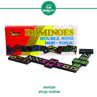 ตราเสือ เกมโดมิโน Domino Double Nine ไซส์ L