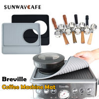 Breville เครื่องชงกาแฟเสื่อลึก Portafilter 54มิลลิเมตร Portafilter สแตนเลสด้ามไม้กรองอุปกรณ์กาแฟ