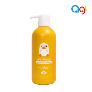 Sữa tắm gội Agi toàn thân cho bé 500ml hương Phấn - dau goi dau cho tre