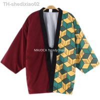 ﺴ۩ Kimono inverno haori para as mulheres jaquetas masculinas desenhos animados anime kimetsu não yaiba yukata homewear pijamas roupas japonesas hanten casacos