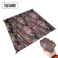 Outdoor Pocket Camping Mat Camouflage Waterproof Dampproof Folding Sleeping Mat Camo Ultralight Beach Family Travel Picnic Mat