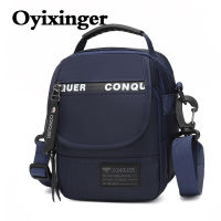 OYIXINGER Man Small Portable Shoulder Bags Mens Mobile Phone Messenger Bag For Cash Key ID Business Travel Male Crossbody Purse