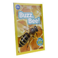 Original English picture book National Geographic Kids Pre-reader: Buzz Bee National Geographic graded reading first grade junior and young children English Enlightenment picture book original English version