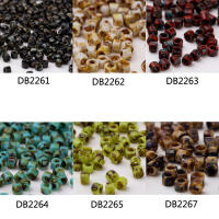 Taidian Wholesale Miyuki Delica Beads 110 Japanese Delica galss Beads Bohemian Weaving 1.6x1.3mm