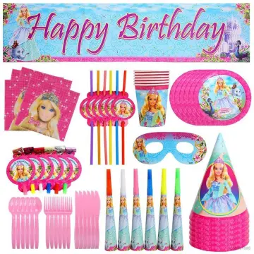 Barbie Straw Topper Straw Decoration Barbie Checker Straw 