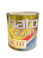 HATO สีทองยุโรป สีทองน้ำมันอะครีลิค AG-123 ขนาด 1 ปอนด์ (0.3 ลิตร)