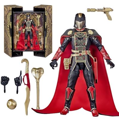 ZZOOI Ko G.i.joe Classified Series Snake Supreme Cobra Commander 6inch Action Figure Collection With Multiple Accessories Collectibles