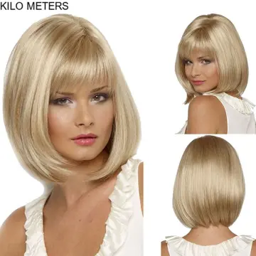 Shop Synthetic Hair Wigs Blonde online Jan 2024 Lazada .my