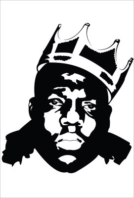 โปสเตอร์ Biggie Smalls The Notorious บิกกี สมอลส์ Rapper แร็พเปอร์ Hip Hop ฮิปฮอป Poster รูปภาพ ของแต่งบ้าน ของแต่งห้อง โปสเตอร์แต่งห้อง โปสเตอร์ติดผนัง 77poster