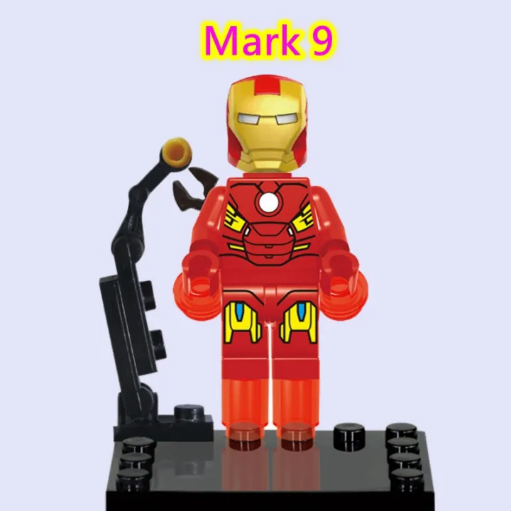 mark-9-dc-มาร์เวลซูเปอร์ฮีโร่กับเครื่องสงครามรุ่นบล็อกอาคารที่สวยงามสอน-miniตัวเลขของเล่นเด็ก