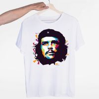 เสื้อยืดผ้าฝ้ายผู้ชาย Che Guevara เสื้อยืด Hombre O-คอสั้นแขนเสื้อฤดูร้อน Cal ขนาดใหญ่ Tees Unisex ผู้ชายผู้หญิง Tshirt Camisetas