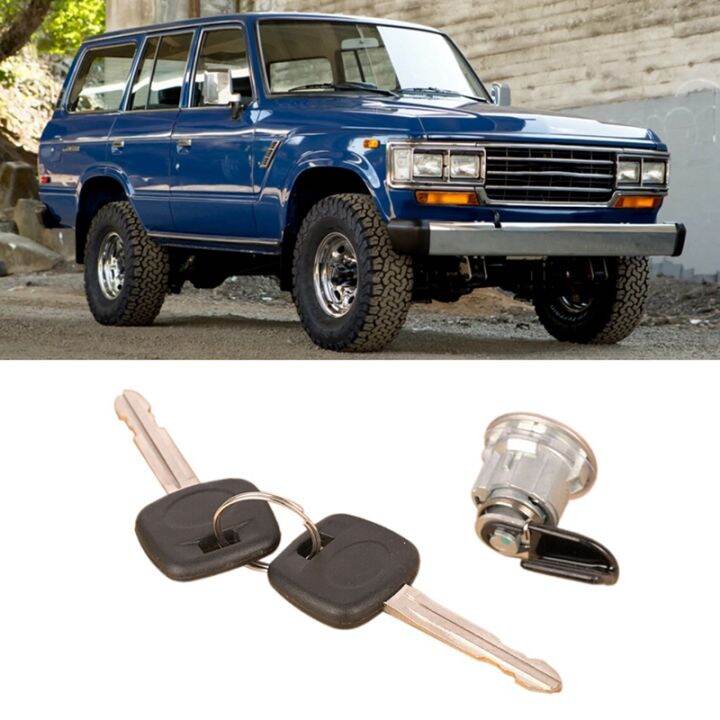 fuel-door-lock-cylinder-amp-key-69057-90a02-replacement-parts-silver-for-toyota-land-cruiser-fj60-fj62-1980-1990