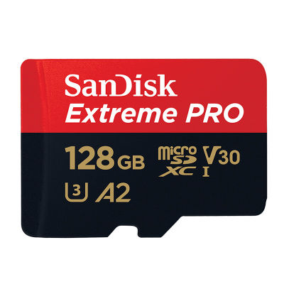 Original SanDisk Extreme Pro Micro SD 128GB 64GB SDXC A2 V30 UHS-III Memory Card Transflash TF Card For 4K UHD Camera