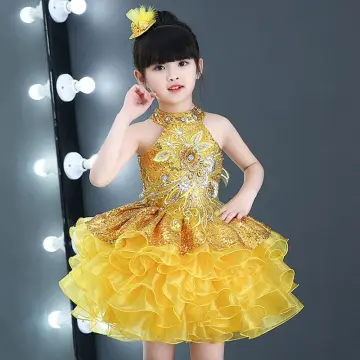 Lazada yellow outlet dress