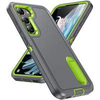 Anti-Dust Kickstand Fall Protection Case for Samsung Galaxy S23 Ultra 5G S 23 Plus S22 Ultra A54 A14 A13 A53 A04S 2 In 1 Bag