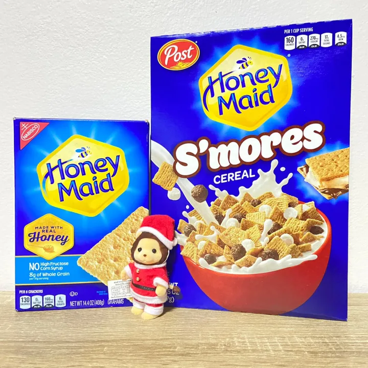 Honey Maid S’mores cereal 347g / Honey Maid Cracker 408G ฮันนี่ เมด ซี