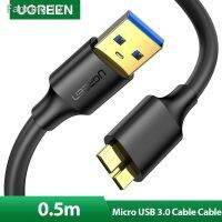 UGREEN 10840 USB 3.0 type A to Micro-B สายซิ้งข้อมูล USB 3.0 type A ต่อ Micro-B ยาว 0.5 เมตร