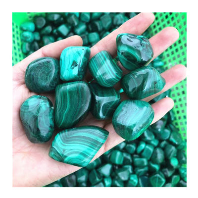 Green Malachite Tumbled Stones Natural Quartz Crystals Gems For Healing Reiki