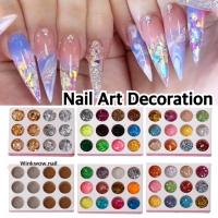 ?ของแต่งเล็บ เปลือกหอยแต่งเล็บ กลิตเตอร์ กากเพชร Nail Art Decoration