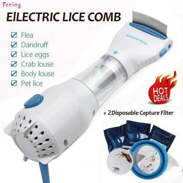 Electric Lice Eliminating Vacuum Head Lice Eggs Removal