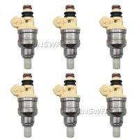 6PCS INP-051 MD111421 B210H การใช้หัวฉีดสำหรับ MITSUBISHI ECLIPSE GALANT MIGHTY MAX MIRAGE MONTERO SIGMA 3.0 V6 INP051