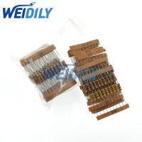 【jw】▼◕☎ 500PCS 1/2W 0.5W 5 Tolerance Carbon Film Resistors Assorted Assortment 1.2 ohm-1M ohm 50 Values 10PCS Resistance