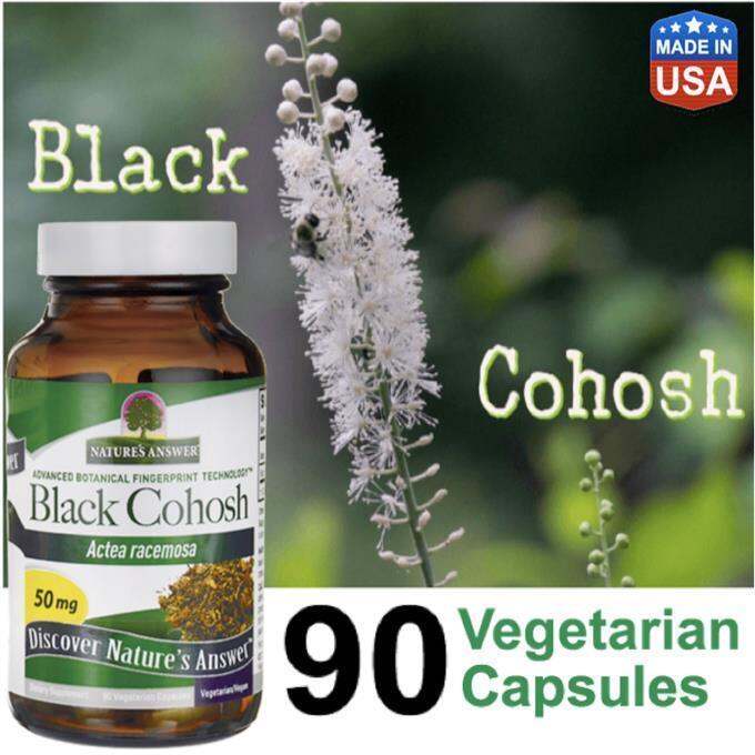 Black Cohosh , 90 Vegetarian Caps (menopausal, hot flashes, PCOS) Lazada