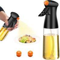 № 200ml Olive Oil Sprayer Bottle Glass Kitchen Push Type Oil Pot Leak-proof Grill BBQ Sprayer Oil Dispenser BBQ Gravy Boats Tools