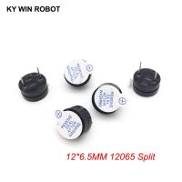 【CW】 5PCS [electronic diy kit] 5V active buzzer 12x6.5MM 12065 Pitch 7.6mm Ultra-thin Electromagnetic plastic Tube Continous