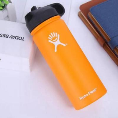 Hydro_Flask ขวดกีฬากลางแจ้งสแตนเลสสีทึบขวดสูญญากาศแบบพกพา 18 oz/32 oz/40 ozTH