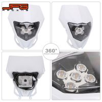 รถจักรยานยนต์ไฟหน้ารถมอเตอร์ไซค์แบบ LED โคมไฟหน้าไฟสำหรับฮอนด้า CRF230F CRF250R CRF250L CRF250M CRF250X CRF450R CRF450X CRF450L XR